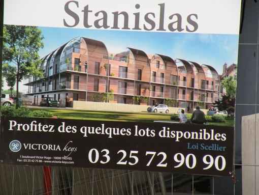  Pancarte: Vente du Clos Stanislas